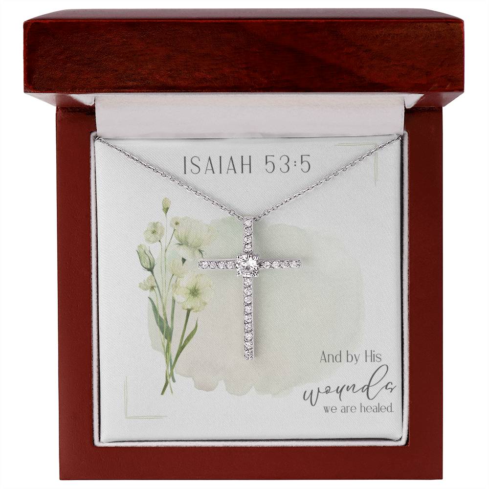 You are healed necklace