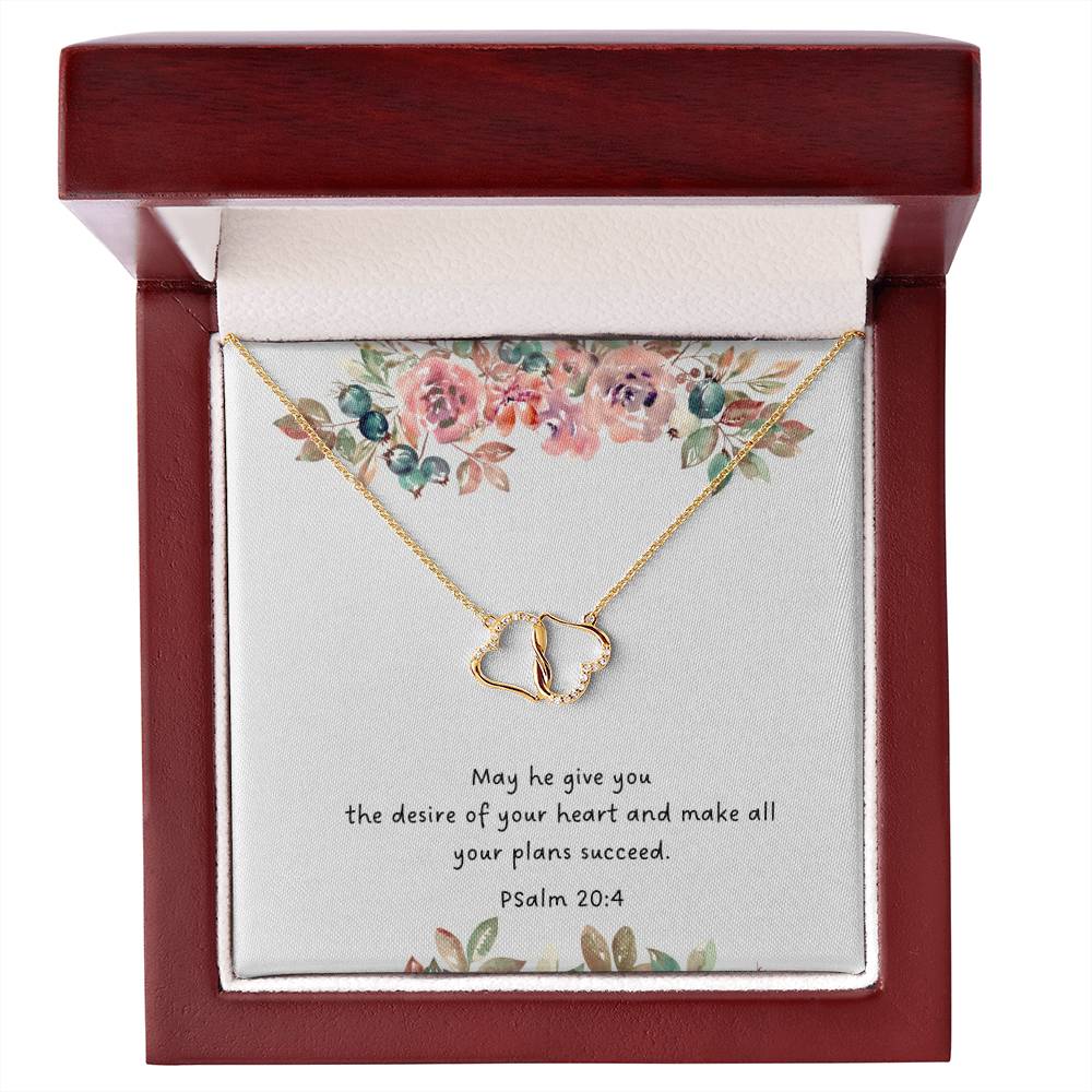 Psalms 20:4 necklace