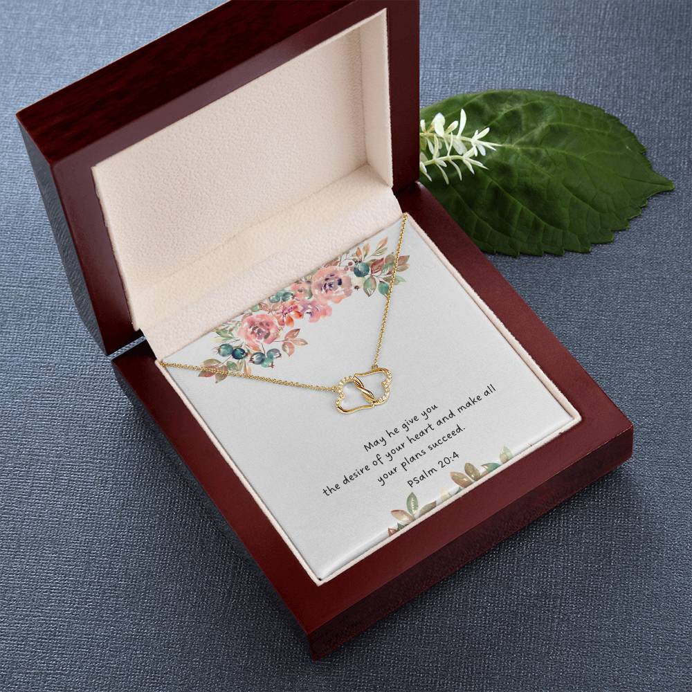 Psalms 20:4 necklace