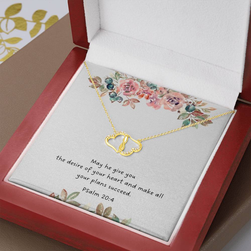 Psalms 20:4 necklace