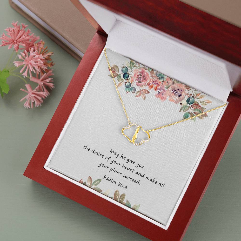 Psalms 20:4 necklace
