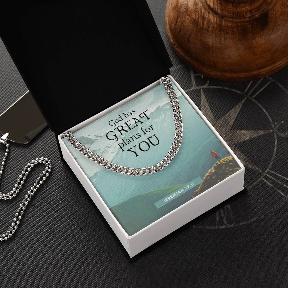 Jeremiah 29:11 necklace