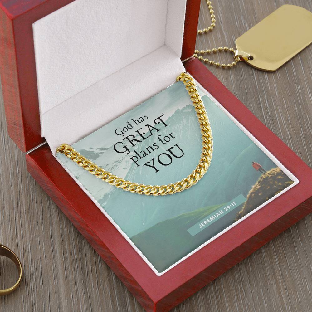 Jeremiah 29:11 necklace