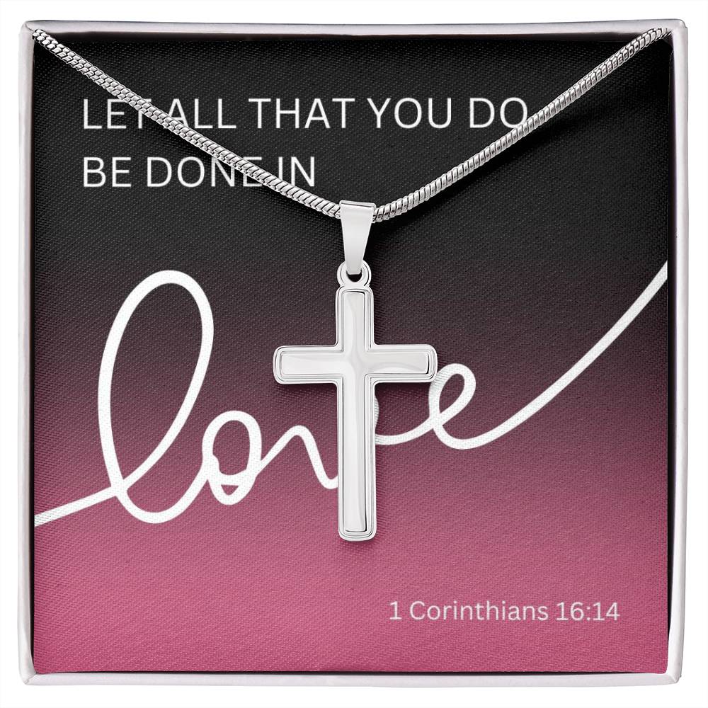 Corinthians 16 necklace